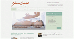 Desktop Screenshot of jennabirtchmassage.com